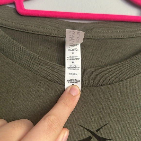 Bookish Box January “Trust in the Fates” T-shirt size XL Green - Picture 4 of 5